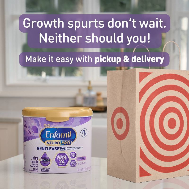 slide 5 of 11, Enfamil NeuroPro Gentlease Powder Infant Formula - 19.5oz, 19.5 oz