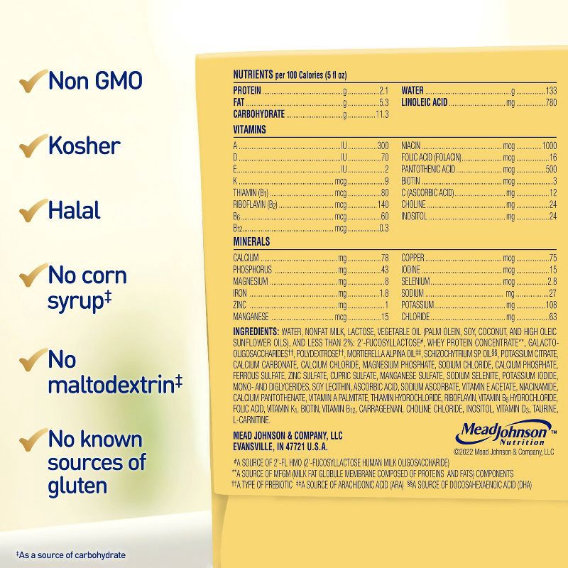 slide 6 of 13, Enfamil NeuroPro Ready to Feed Infant Formula Bottles - 2 fl oz Each/6ct, 6 ct; 2 fl oz