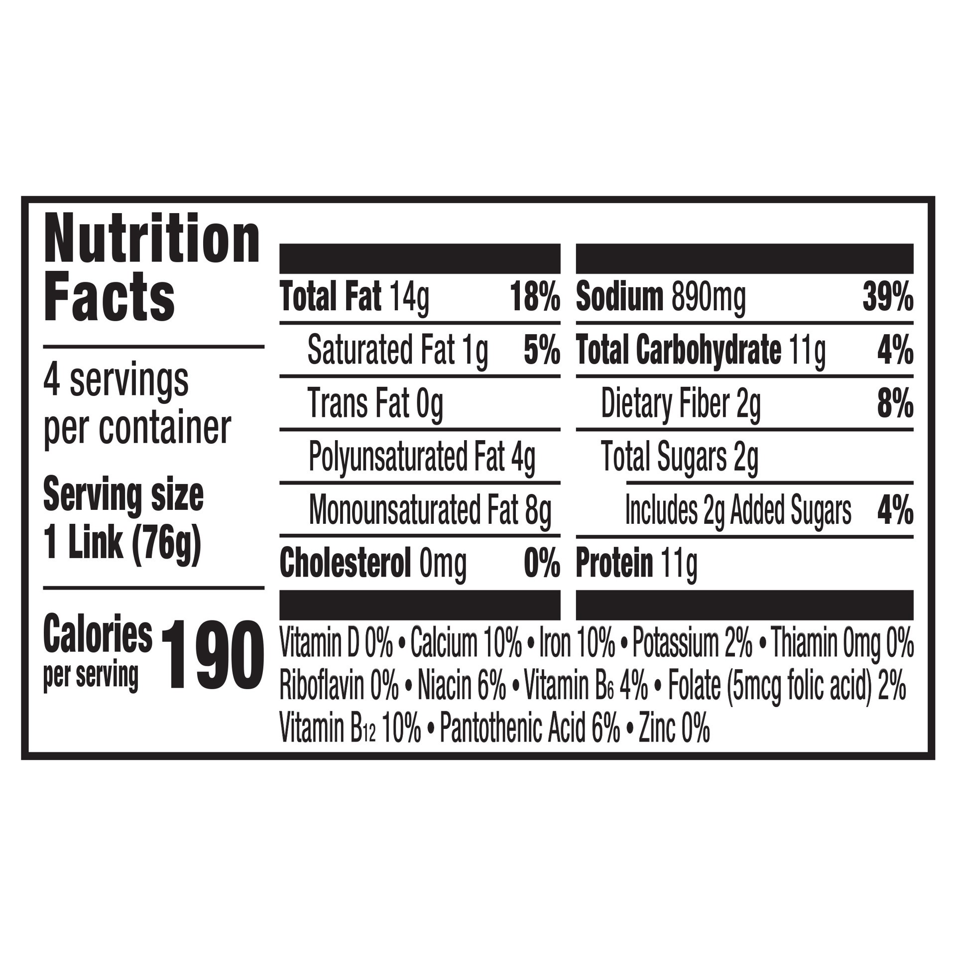 slide 2 of 5, Oscar Mayer Plant Based Italian Sausage, 10.7 oz