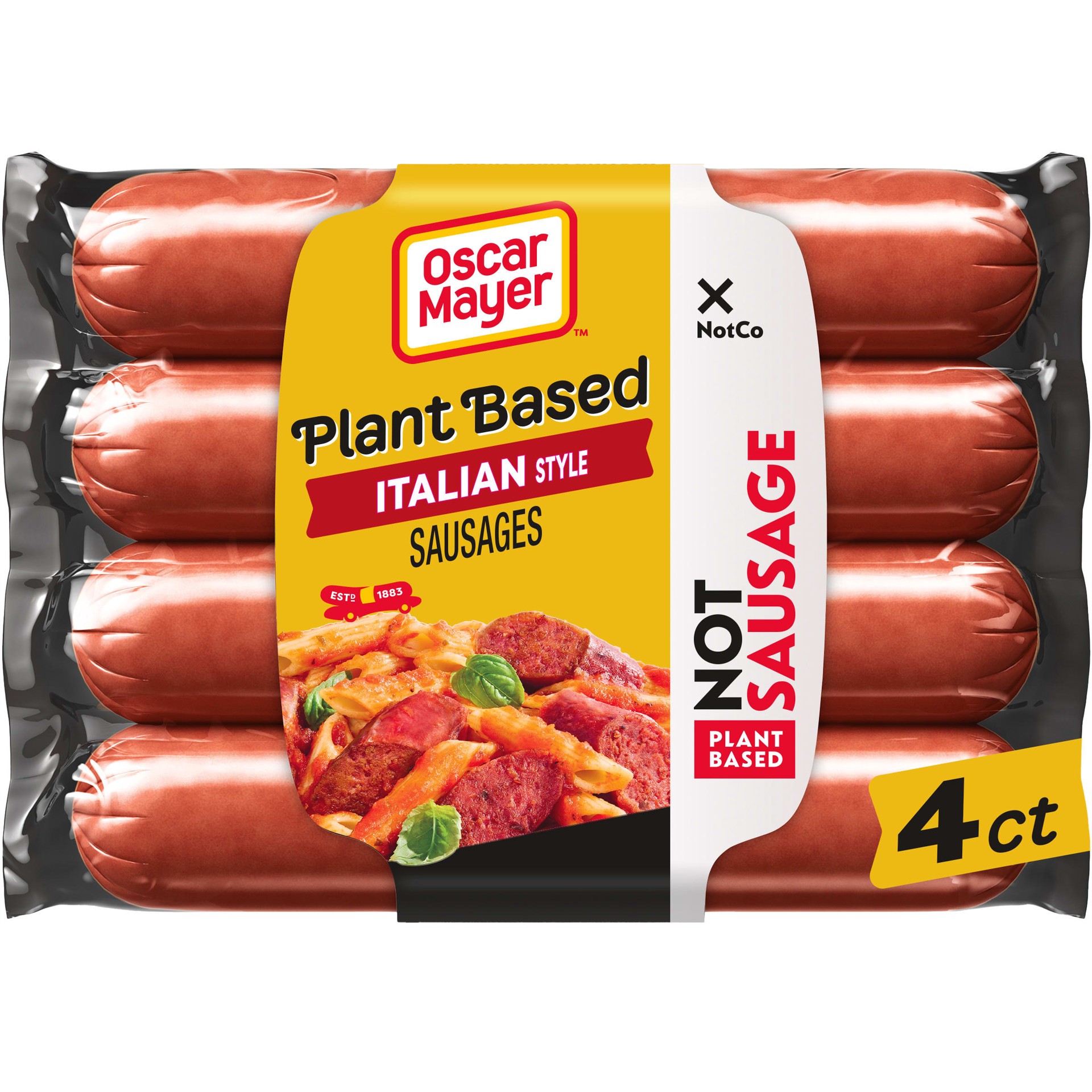 slide 1 of 5, Oscar Mayer Plant Based Italian Sausage, 10.7 oz