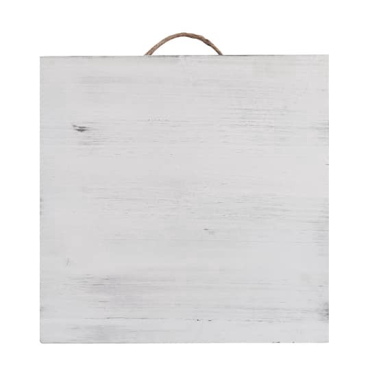 slide 1 of 7, 10" X 10" Whitewashed Wood Square Plaques By Make Market, 2ct., 2 ct