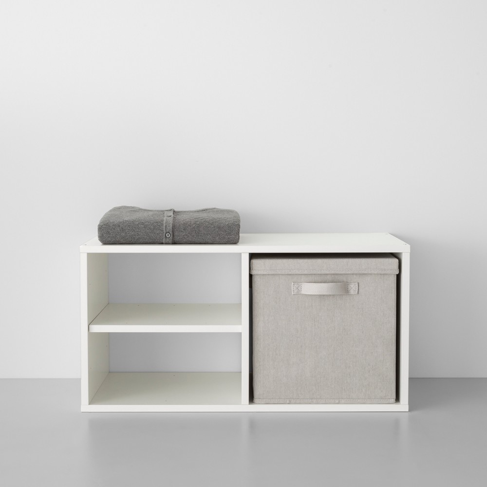 slide 2 of 7, 3 Shelf Closet System White - Made By Design, 1 ct