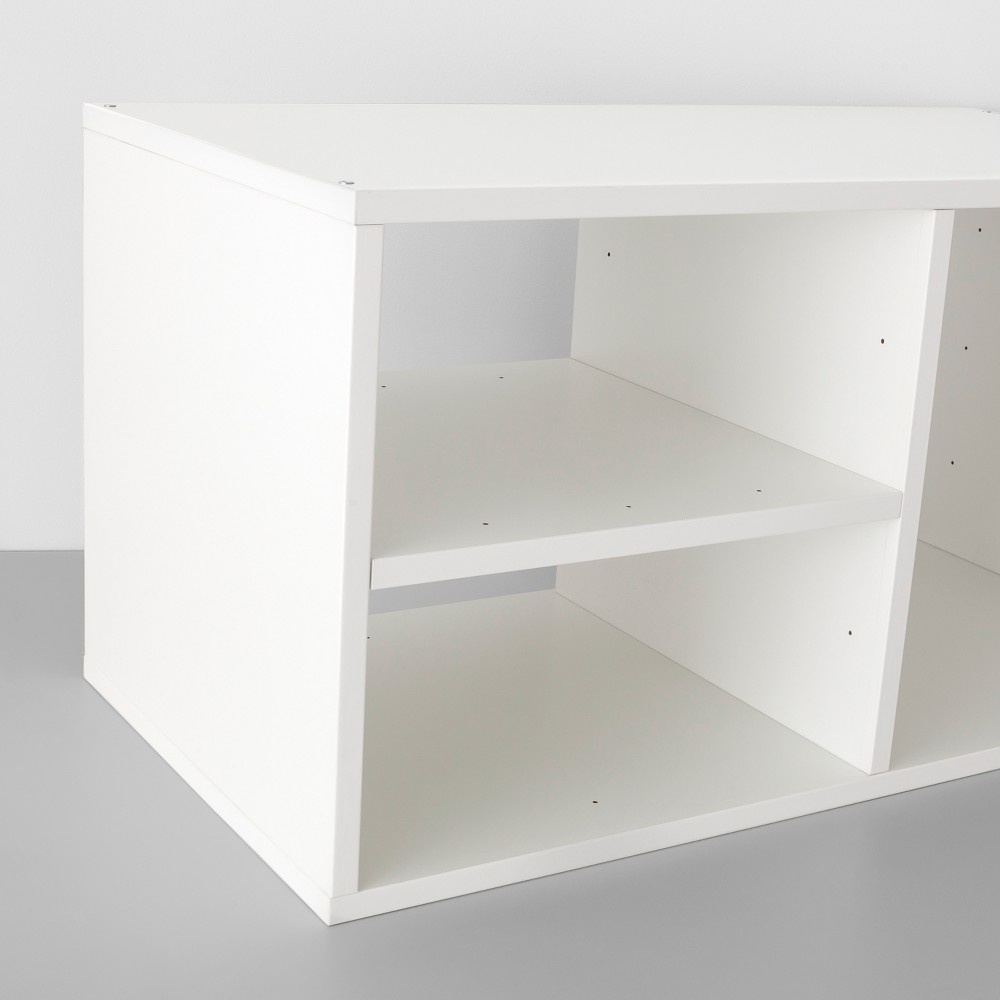 slide 4 of 7, 3 Shelf Closet System White - Made By Design, 1 ct
