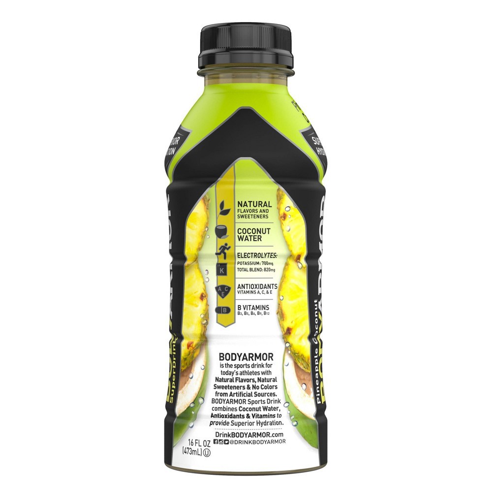 Body Armor Pineapple Coconut Super Drinkoz 16 fl oz Shipt