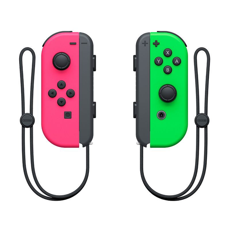 slide 2 of 4, Nintendo Switch Joy-Con L/R - Neon Pink/Neon Green, 1 ct