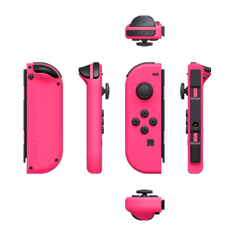 slide 3 of 4, Nintendo Switch Joy-Con L/R - Neon Pink/Neon Green, 1 ct
