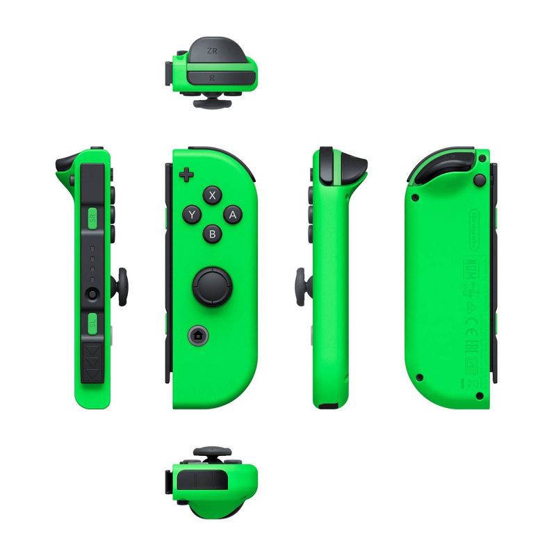 slide 4 of 4, Nintendo Switch Joy-Con L/R - Neon Pink/Neon Green, 1 ct