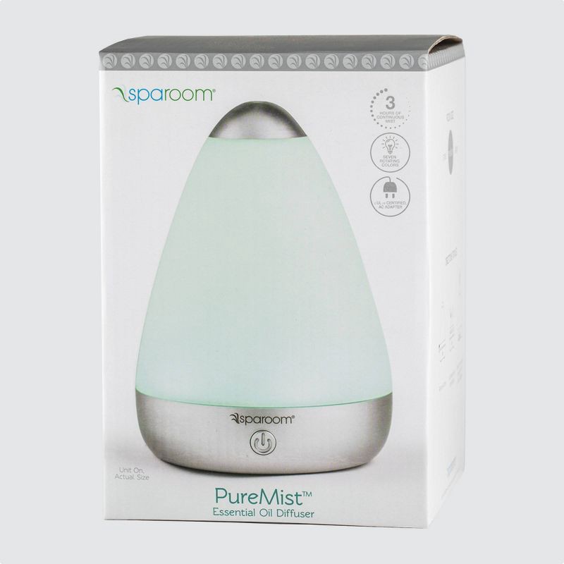 slide 2 of 4, 100ml PureMist Essential Oil Diffuser - SpaRoom, 100 ml