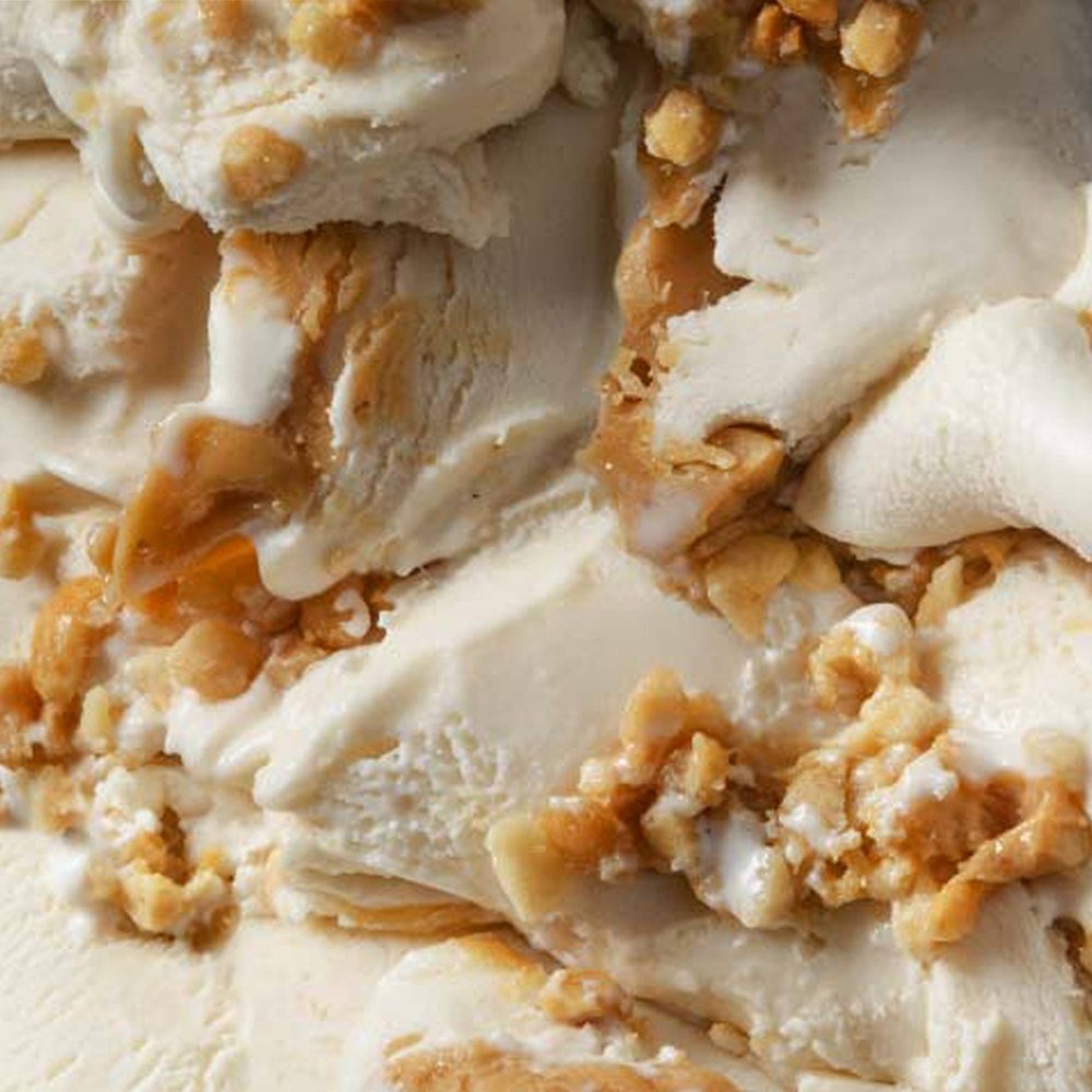 slide 2 of 6, Tillamook Double Nutty Peanut Butter Ice Cream, 15.5 oz