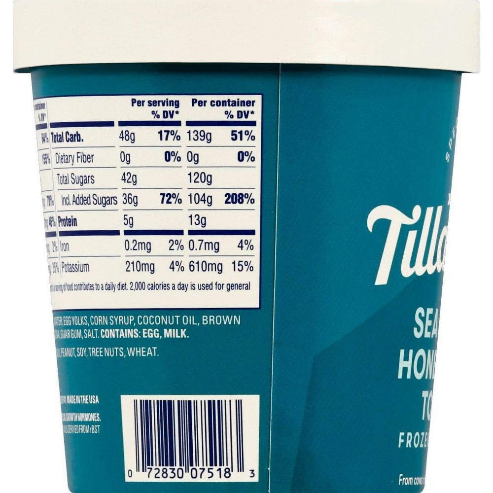 slide 4 of 6, Tillamook Sea Salt Honeycomb Ice Cream, 15.5 oz