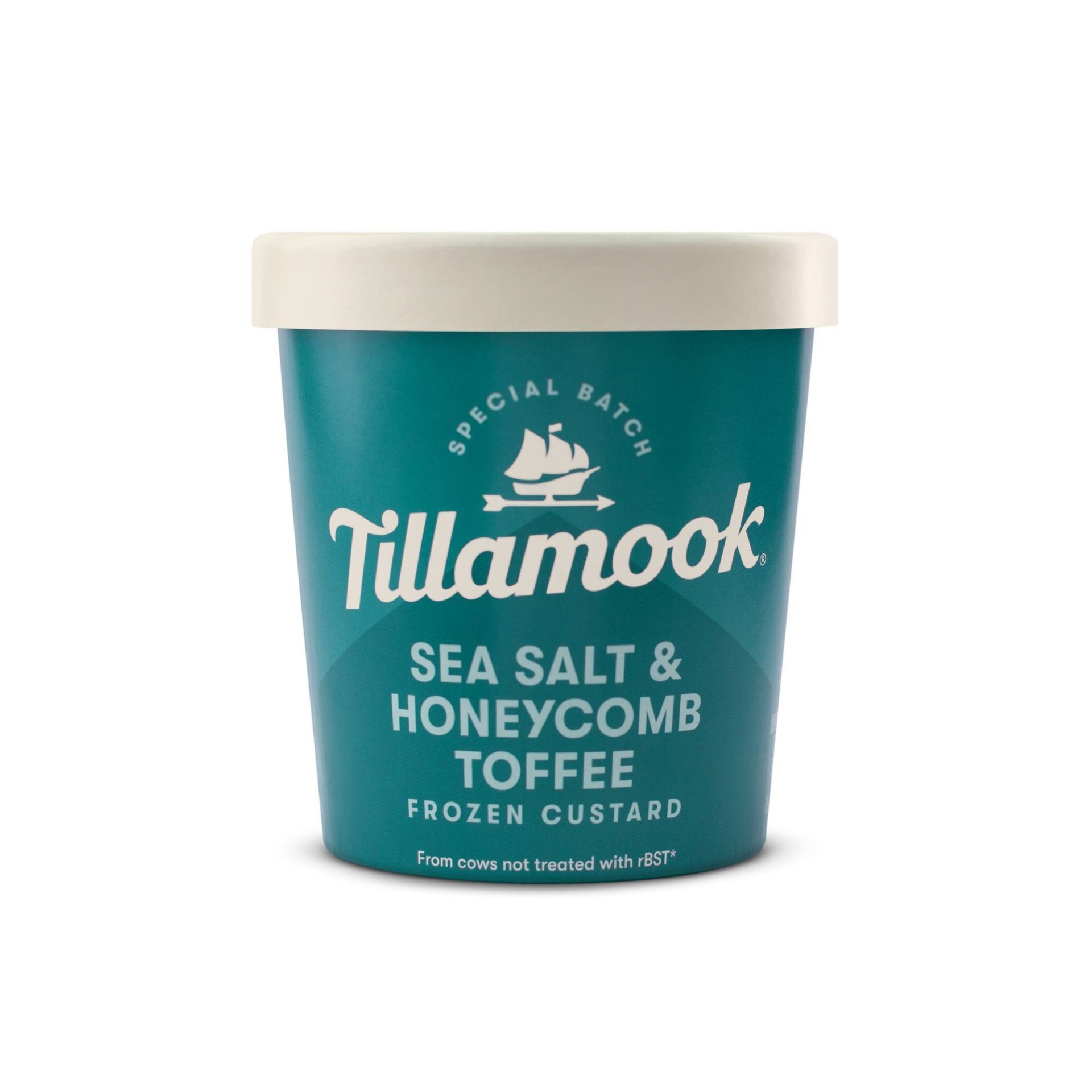 slide 1 of 6, Tillamook Sea Salt Honeycomb Ice Cream, 15.5 oz