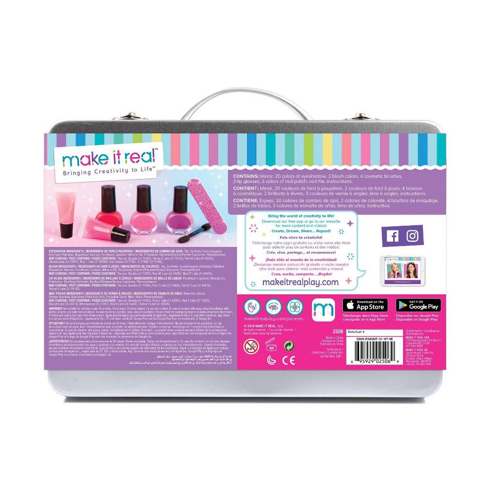 slide 5 of 9, Make It Real Cosmetic Kit, 1 ct