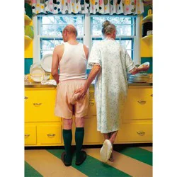 Avanti Woman Goosing Husband Romantic Birthday Card, 4 In X 6 In, 1 Ct