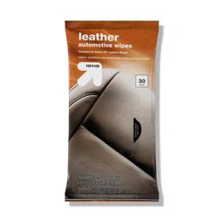 27ct Leather Automotive Wipes Pouch - up & up™
