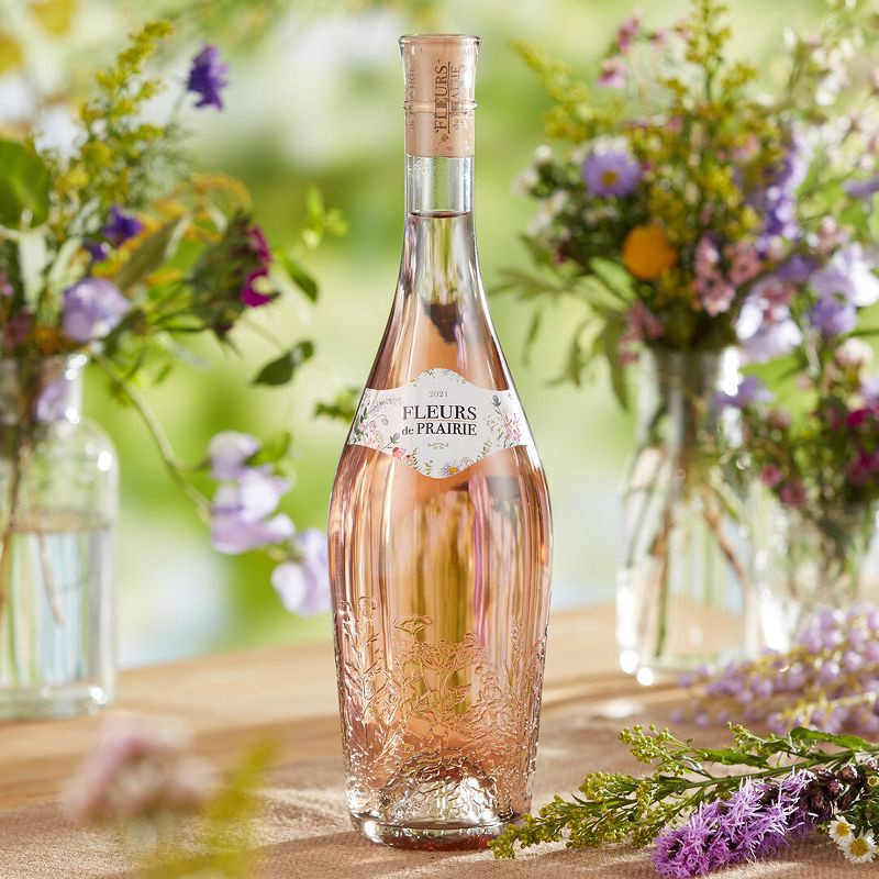 slide 2 of 5, Fleurs de Prairie Rosé Wine - 750ml Bottle, 750 ml