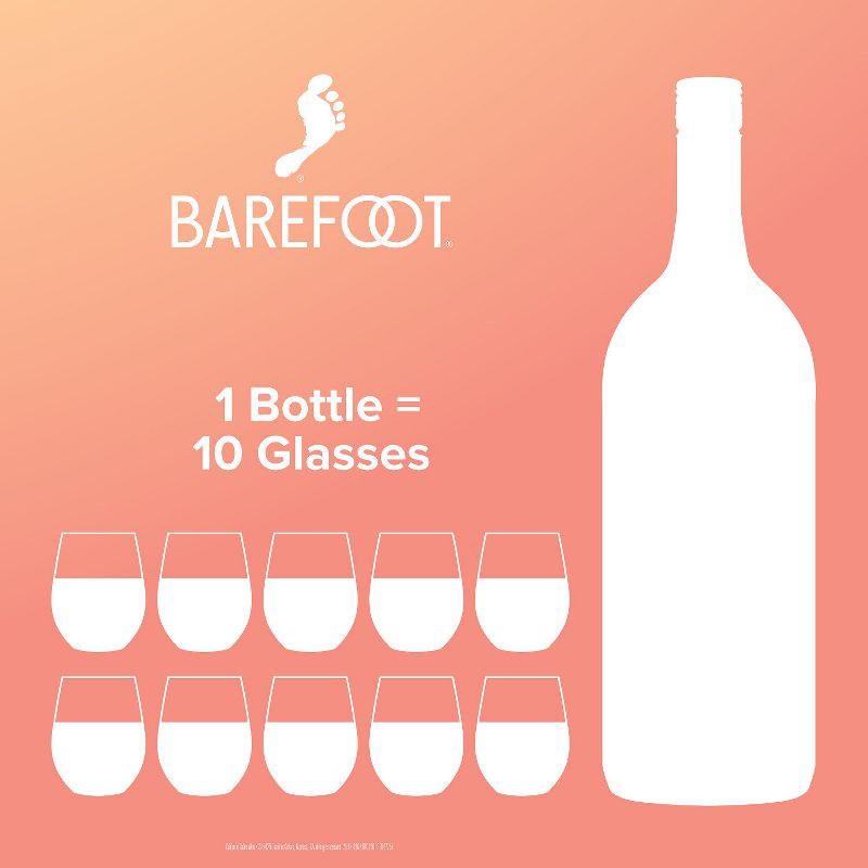 slide 2 of 7, Barefoot Cellars Rose Wine - 1.5L Bottle, 1.5 liter