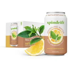 Spindrift Half Tea/Half Lemon Sparkling Water - 8pk/12 fl oz Cans