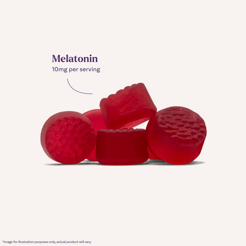 slide 3 of 10, Natrol Melatonin 10mg Sleep Aid Gummies - Strawberry - 90ct, 10mg, 90 ct