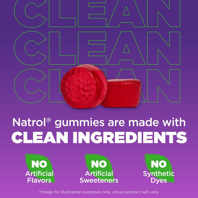 slide 4 of 11, Natrol Melatonin 5mg Sleep Aid Gummies - Strawberry - 90ct, 90 ct; 5 mg