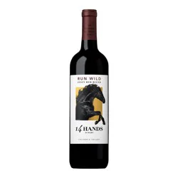 14 Hands Winery 14 Hands Run Wild Red Blend Wine - 750ml Bottle