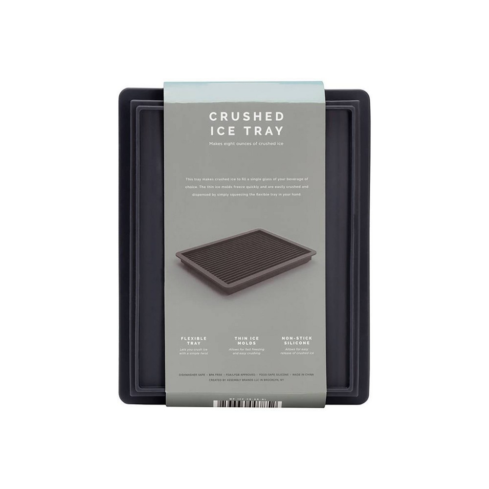 slide 4 of 4, FROST Silicone Crushed Ice Tray Gray, 1 ct