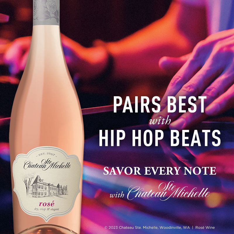 slide 5 of 7, Chateau Ste Michelle Chateau Ste. Michelle Rosé Wine - 750ml Bottle, 750 ml