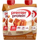 Premier Protein Nutritional Shake Caramel Non-Caffeinated Whey Protein - 11 fl oz/4pk