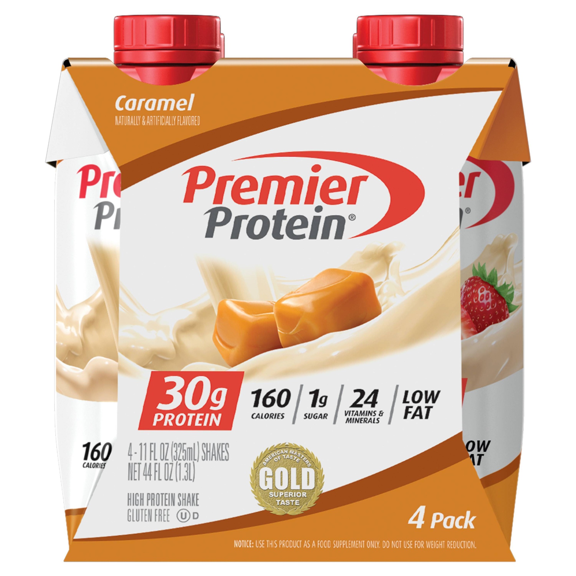 Premier Protein Shakes Caramel 11 fl oz, 4 ct Shipt