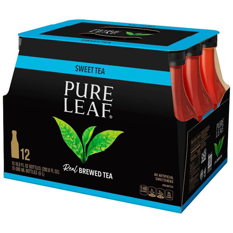 slide 2 of 4, PURE LEAF RTD Pure Leaf Sweet Tea - 12pk/16.9 fl oz Bottles, 12 ct; 16.9 fl oz