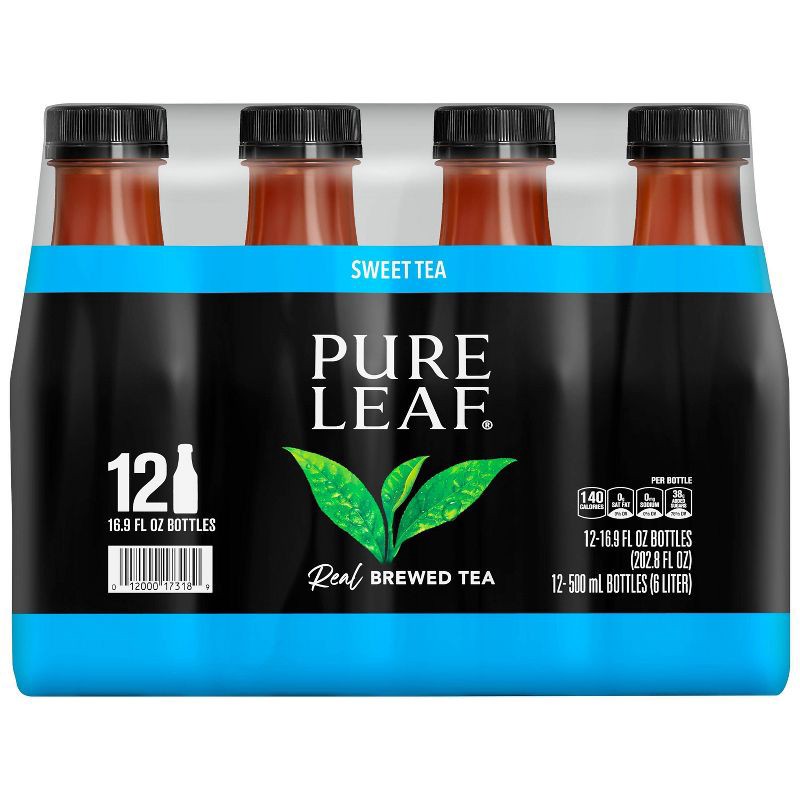 slide 2 of 9, PURE LEAF RTD Pure Leaf Sweet Tea - 12pk/16.9 fl oz Bottles, 12 ct; 16.9 fl oz
