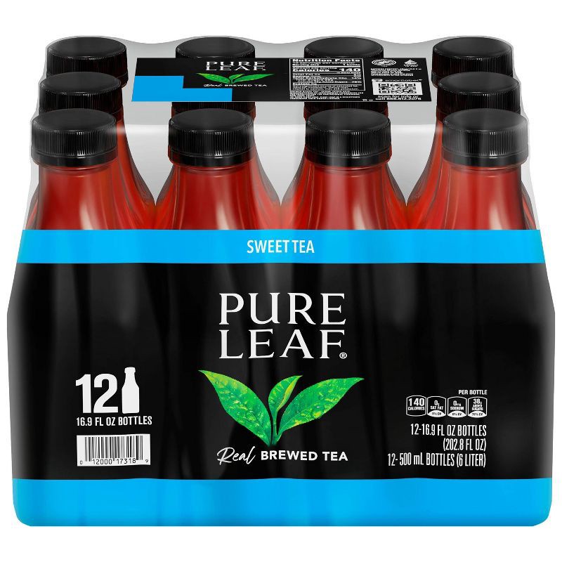 slide 3 of 9, PURE LEAF RTD Pure Leaf Sweet Tea - 12pk/16.9 fl oz Bottles, 12 ct; 16.9 fl oz