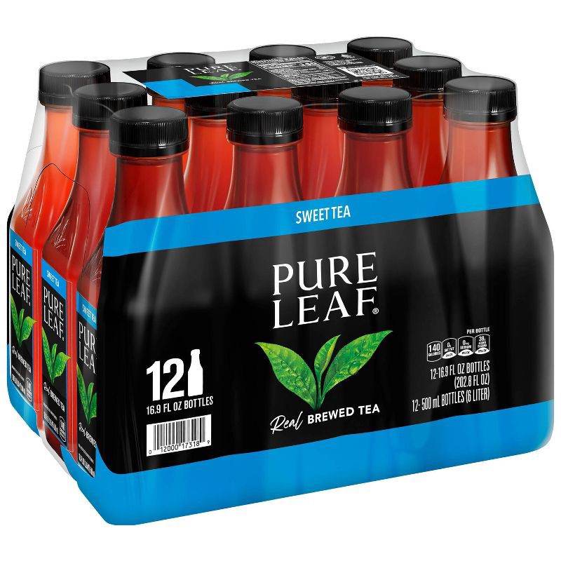 slide 4 of 9, PURE LEAF RTD Pure Leaf Sweet Tea - 12pk/16.9 fl oz Bottles, 12 ct; 16.9 fl oz
