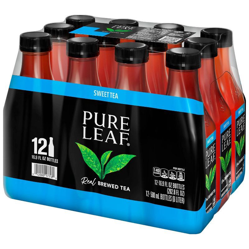 slide 5 of 9, PURE LEAF RTD Pure Leaf Sweet Tea - 12pk/16.9 fl oz Bottles, 12 ct; 16.9 fl oz