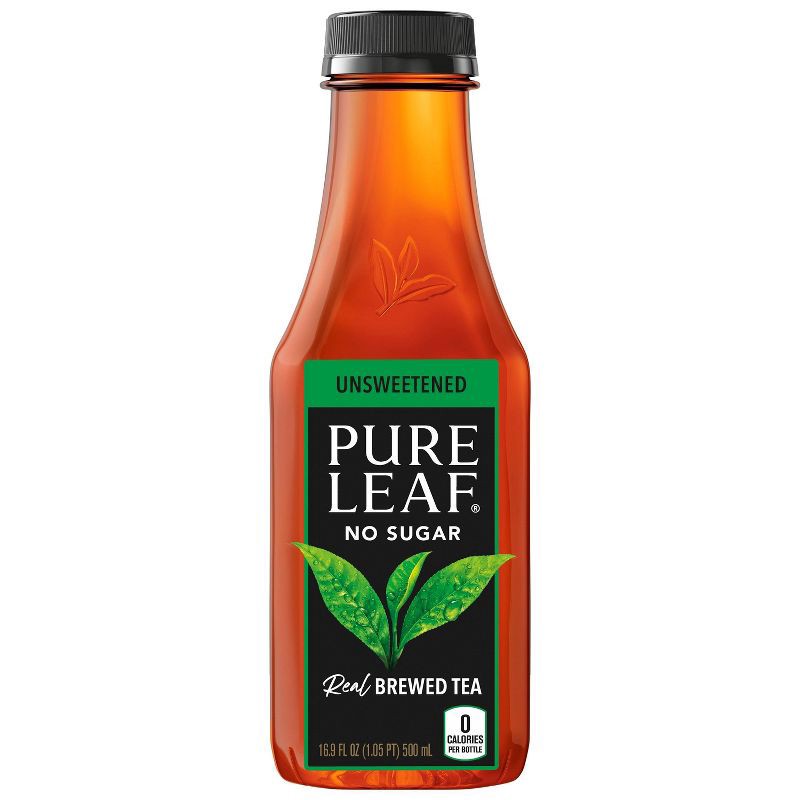 slide 4 of 4, PURE LEAF RTD Pure Leaf Unsweetened - 12pk/16.9 fl oz Bottles, 12 ct; 16.9 fl oz