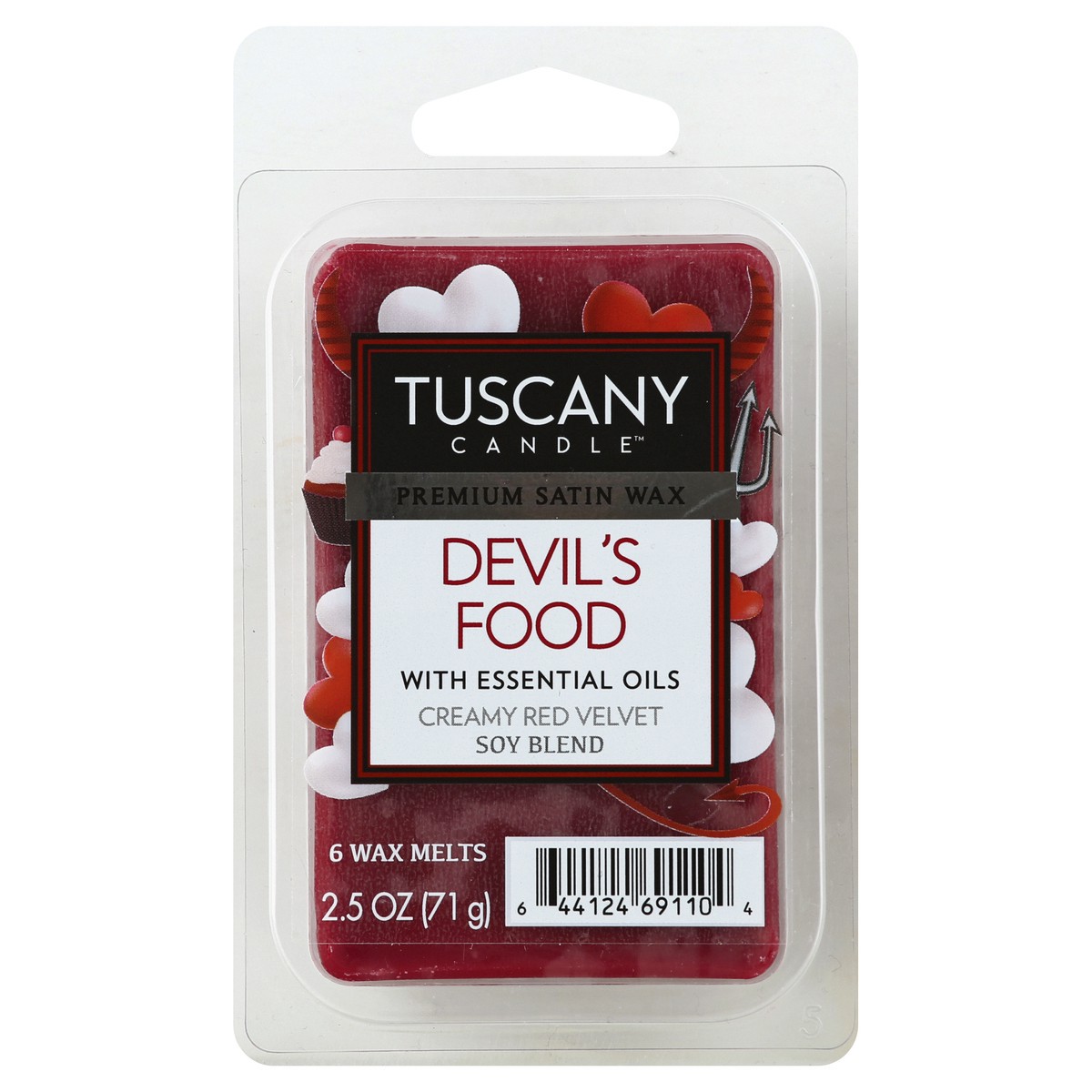 slide 8 of 9, Tuscany Candle Devil Food Frag Wax Melt, 1 ct