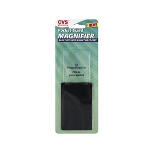 slide 1 of 1, CVS Pharmacy Pocket-Sized Magnifier, 1 ct