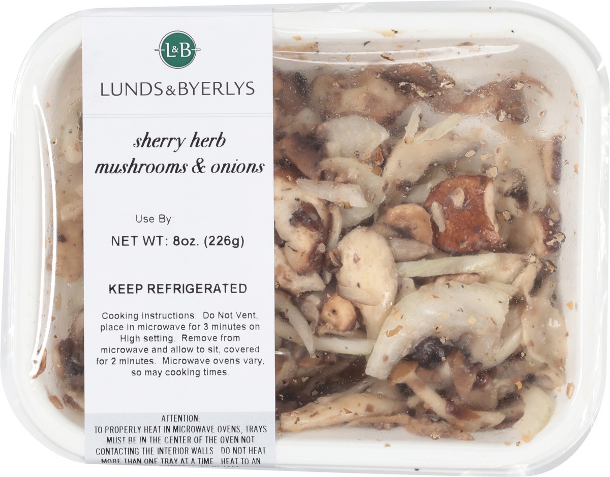 slide 6 of 9,  Sherry Herb Mushrooms & Onions 8 oz, 8 oz