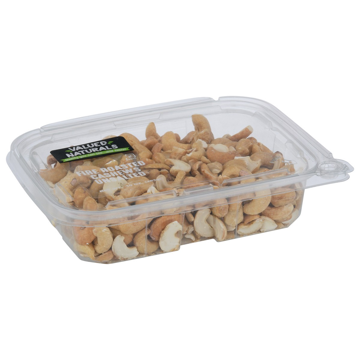slide 5 of 13, Valued Naturals Fire Roasted Unsalted Cashews 10 oz, 10 oz