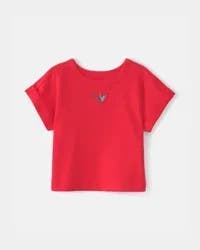 Carter's Baby Girl Mermaid Top - Red 12M