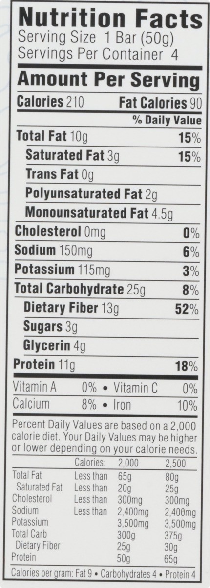 slide 11 of 11, SimplyProtein 4 Pack Chocolate Chip Cookie Bars 4 ea, 4 ct