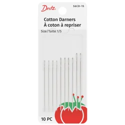 Dritz Hand Needles, Cotton Darners - Size 1/