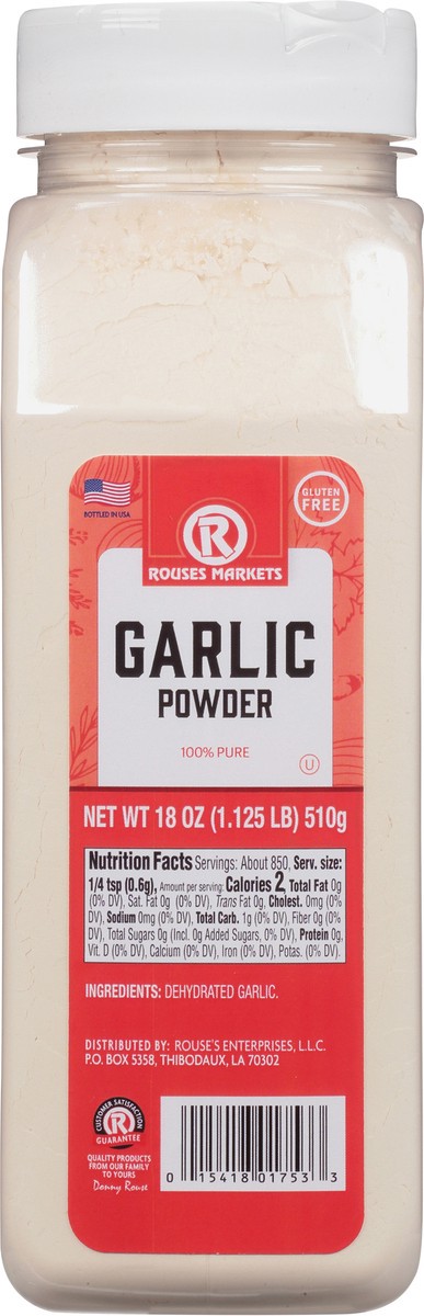 slide 8 of 11, Rouses Markets Rous Garlic Powder, 18 oz