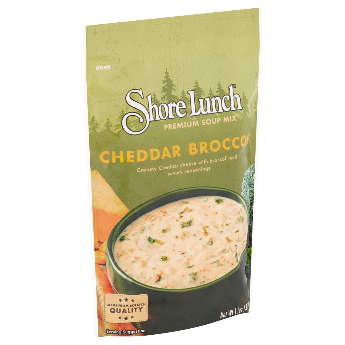 slide 8 of 8, Shore Lunch Shorelunch Mix Soup Cheddar Broccoli, 11 oz