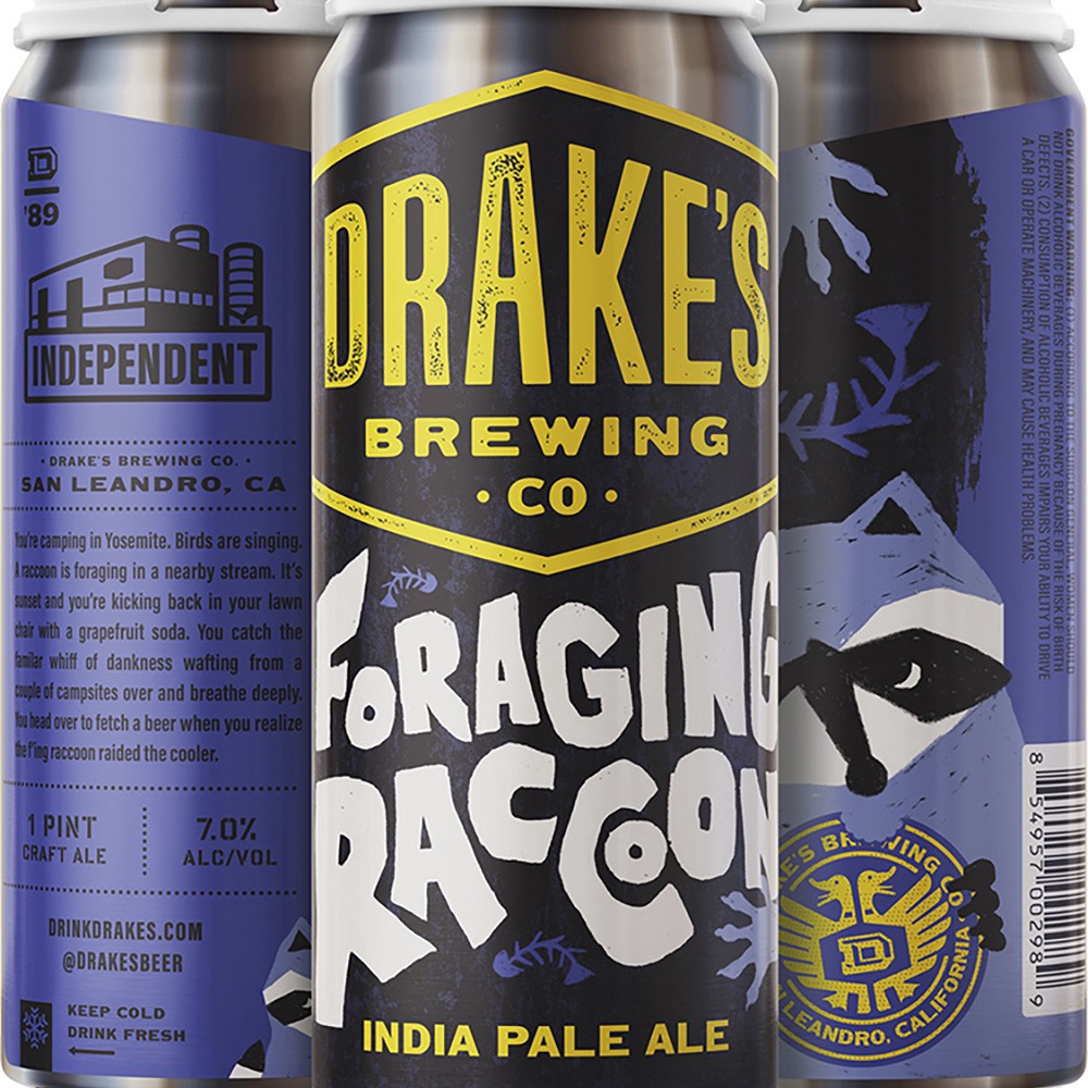slide 1 of 1, Drake's Foraging Raccoon, 16 oz