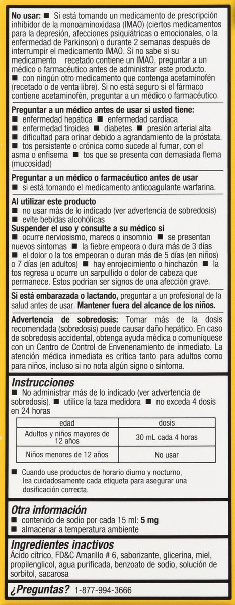slide 4 of 9, Tukol Daytime Multi Symptom Honey Cold & Flu 4 oz, 4 oz