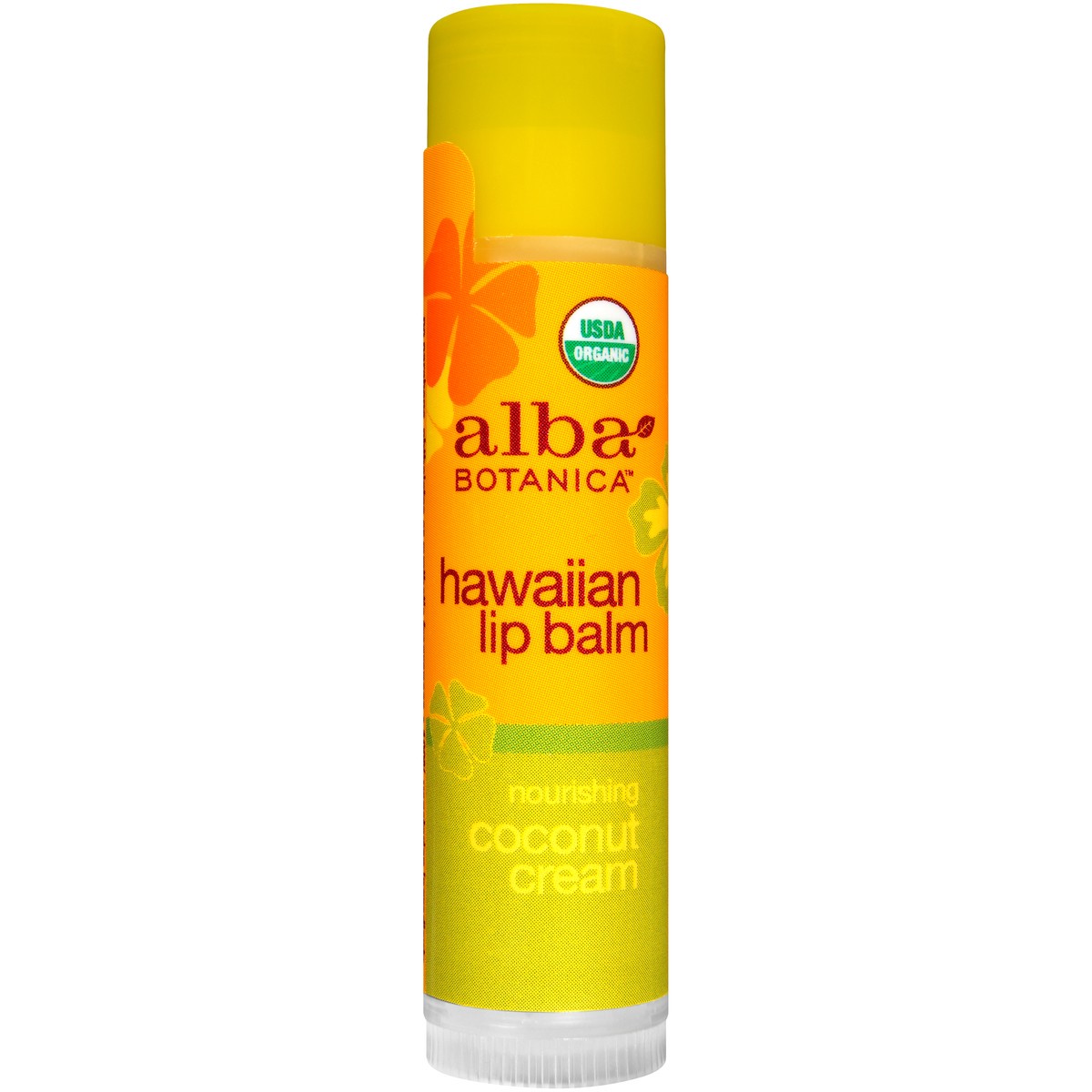 slide 3 of 7, Alba Botanica Hawaiian Coconut Cream Lip Balm, 0.14 oz