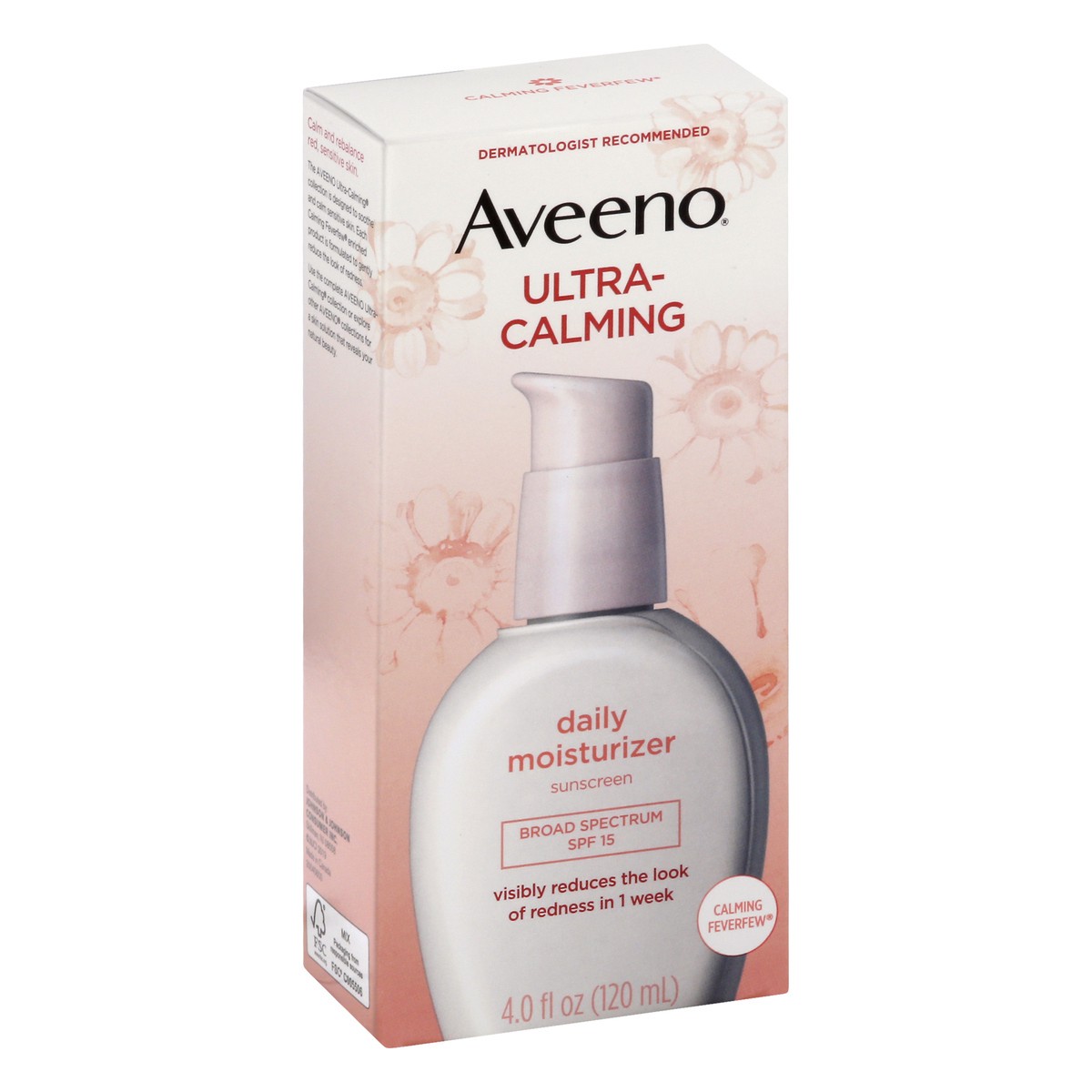 slide 9 of 9, Aveeno Ultra-Calming Daily Moisturizer Sunscreen - SPF 15 - 4 fl oz, 15 x 4 fl oz