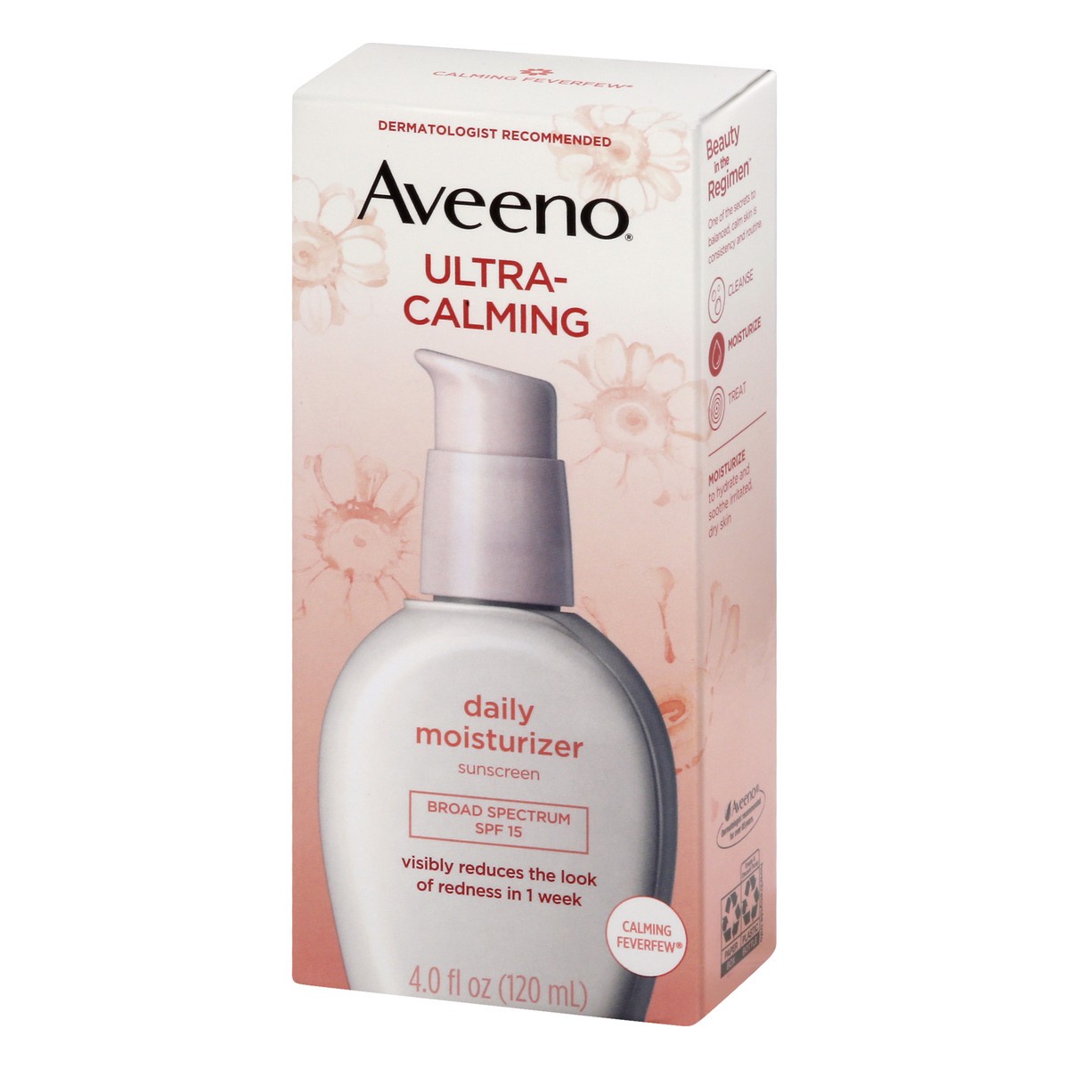 slide 3 of 9, Aveeno Ultra-Calming Daily Moisturizer Sunscreen - SPF 15 - 4 fl oz, 15 x 4 fl oz