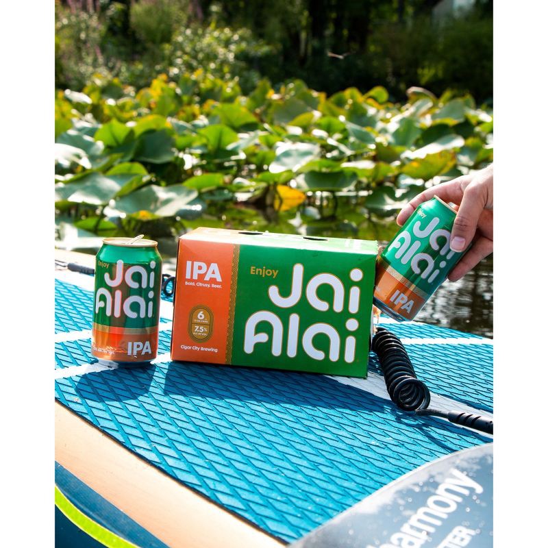 slide 4 of 11, Cigar City Brewing Cigar City Jai Alai IPA Beer - 12pk/12 fl oz Cans, 12 ct; 12 fl oz