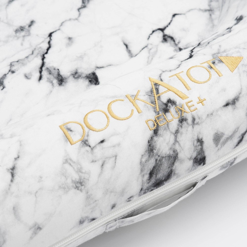 slide 7 of 12, DockATot Deluxe Plus Dock - Carrara Marble, 1 ct